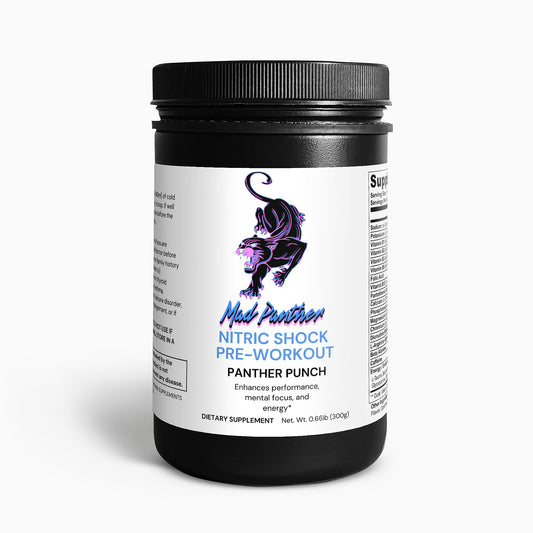 Nitric Shock Pre-Workout Powder (Fruit Punch)