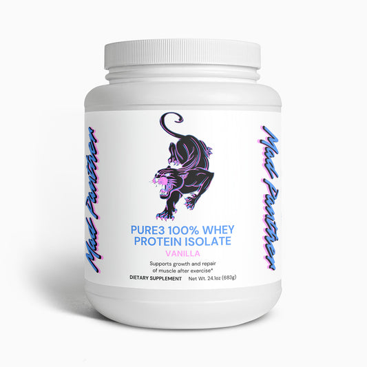 Pure3 100% Whey Protein Isolate (Vanilla)