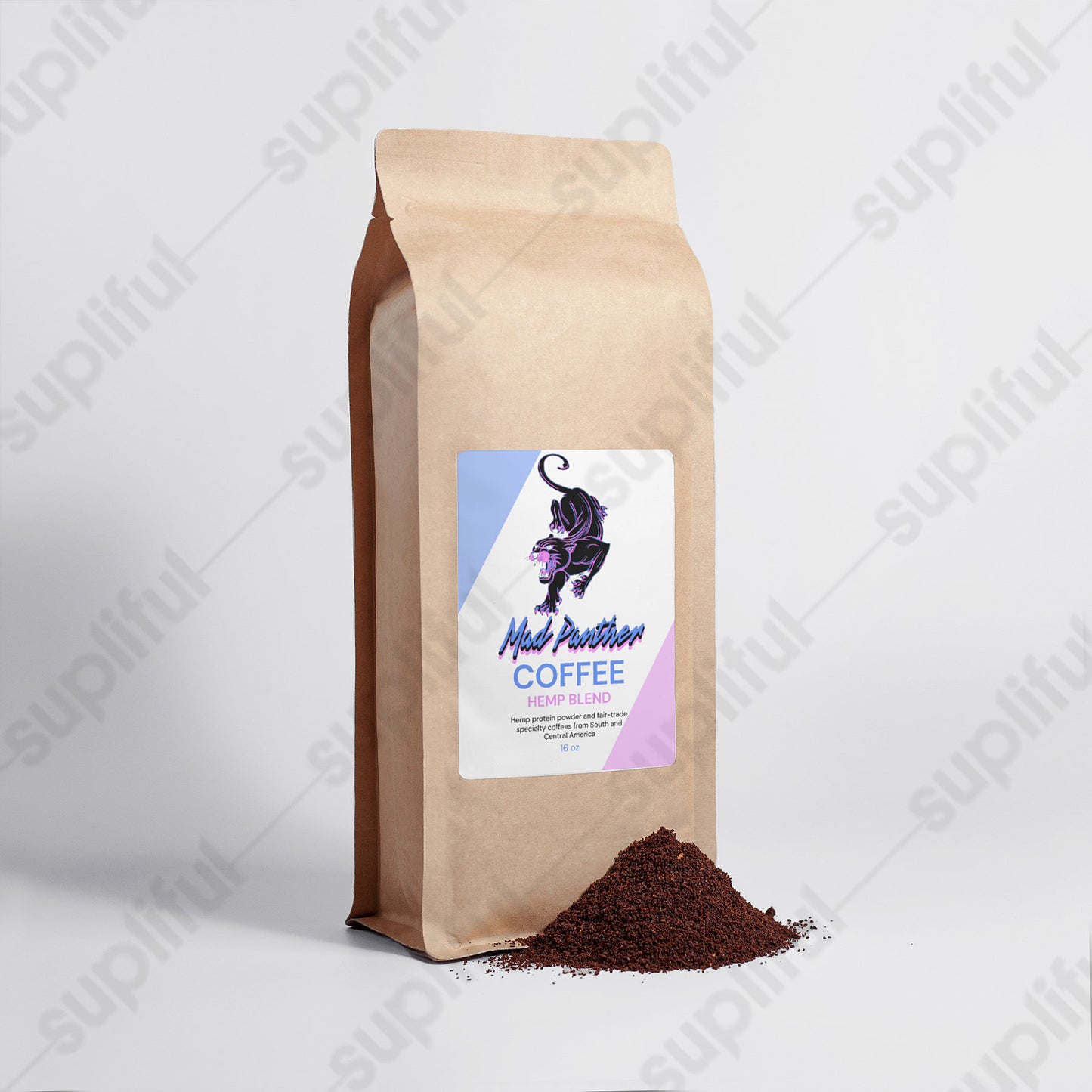 Hemp Coffee Blend - Medium Roast 16oz